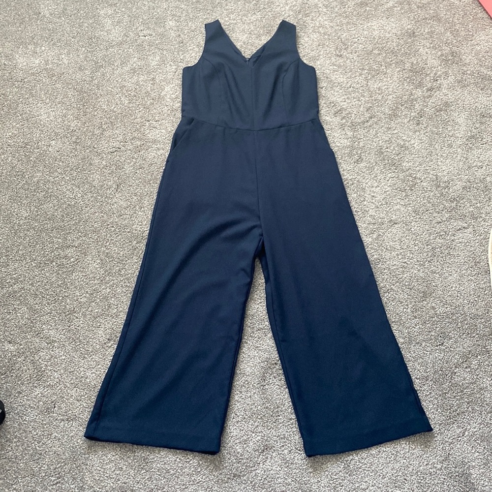 Banana Republic Navy Jumpsuit